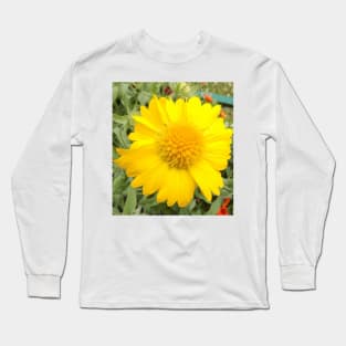 Yellow Daisy Long Sleeve T-Shirt